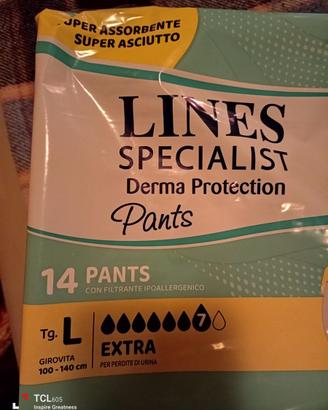 Lines pants pannoloni adulti