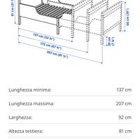 Letto allungabile ikea