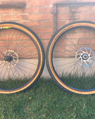 Ruote mtb29’ Syncros x23 boost+copertoni Schwalbe