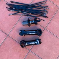 Ruote mozzo raggi pipa