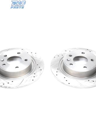 DISCHI FRENO FORATI E SCANALATI PER VOLKSWAGEN VW