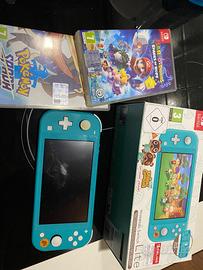 Nintendo switch lite animal crossing