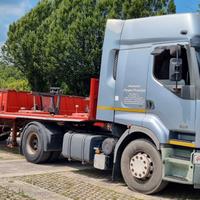 Renault 420 e acerbi 136 pianalato porta container