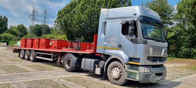 Renault 420 e acerbi 136 pianalato porta container