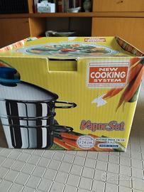 pentola per cucina a vapore barazzoni