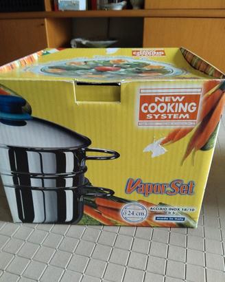 pentola per cucina a vapore barazzoni