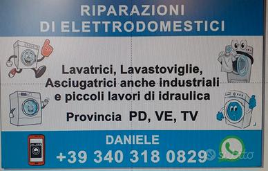 tecnico di lavatrici è asciugatrice lavastoviglie 