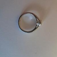 ANELLO BIBIGÌ ORO BIANCO 18KT DIAMANTI TRILOGY