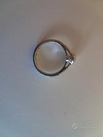 ANELLO BIBIGÌ ORO BIANCO 18KT DIAMANTI TRILOGY