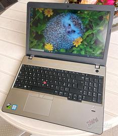 Notebook Lenovo E570 usato i7 RAM 8GB HDD 1TB