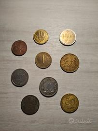 🪙 Set 9 monete varie nazionalità 🪙