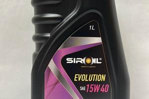 4 LITRI Olio motore SIROIL EVOLUTION 15W-40