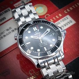 Omega Seamaster with card