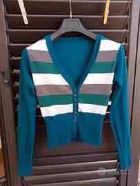 cardigan estivo fibra naturale 