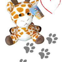Peluche Giraffa 30 cm Pet Cani Gatti – Morbido