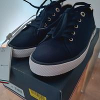 Sneakers Tommy Hilfiger blu tela