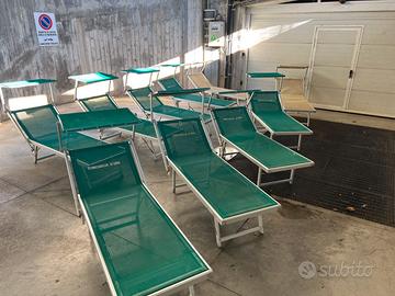 LETTINI USATI PROFESSIONALI DA SPIAGGIA