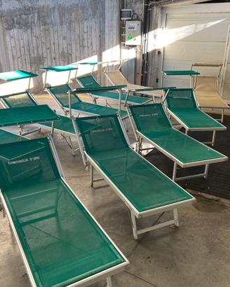LETTINI USATI PROFESSIONALI DA SPIAGGIA