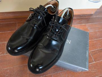Uomo Dan John Scarpa classica derby nera

