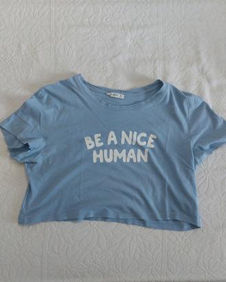 t-shirt celeste