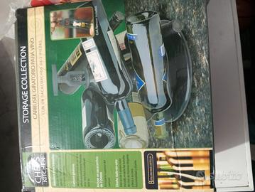 Porta bottiglie girevole