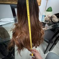 Wig realistica interamente lavorata a mano