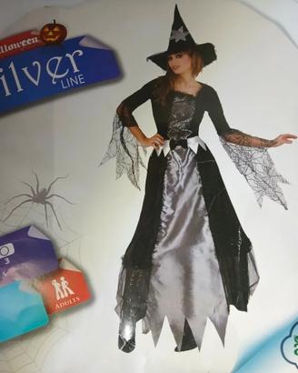 strega vestito adulto 