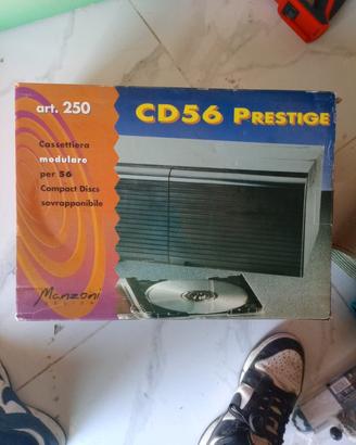 cassettiera porta CD vintage modello CD 56 