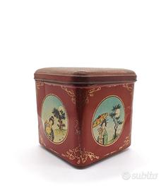 BARATTOLO IN LATTA CARAMELLE CIOCCOLATO GIULIO PAG