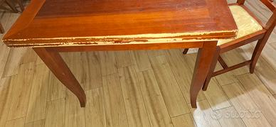 tavolo in massello rovere