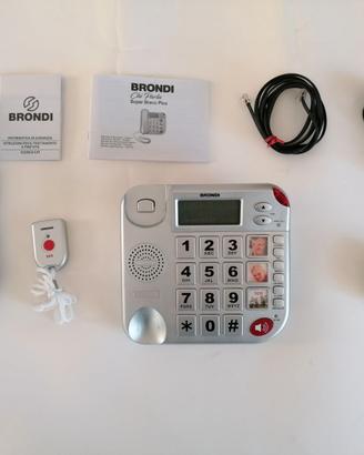 Telefono per anziani Brondi super bravo plus