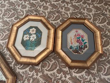 Quadri dipinti a mano con cornice fatta a mano