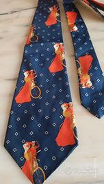 Cravatta Chevron Ties London Vintage 60-70's 