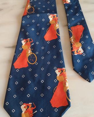 Cravatta Chevron Ties London Vintage 60-70's 