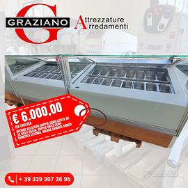 VETRINA GELATERIA 32 GUSTI BANCO GELATI ventilato