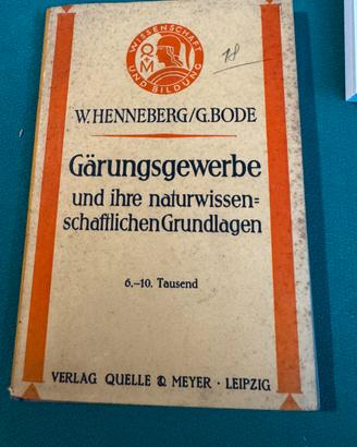 Libretto scientifico 1933