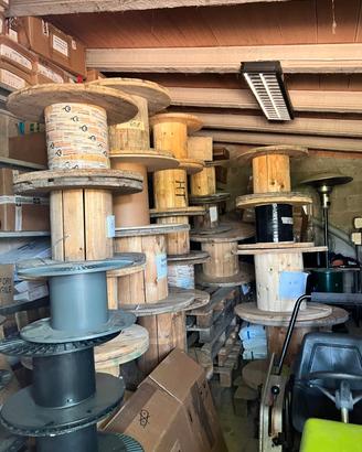 Bobine in legno vari diametri  60 /70/90  