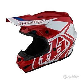 Casco troy lee designs overload red/white