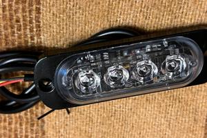 Lampeggiante blue da mascherina veicoli soccorso