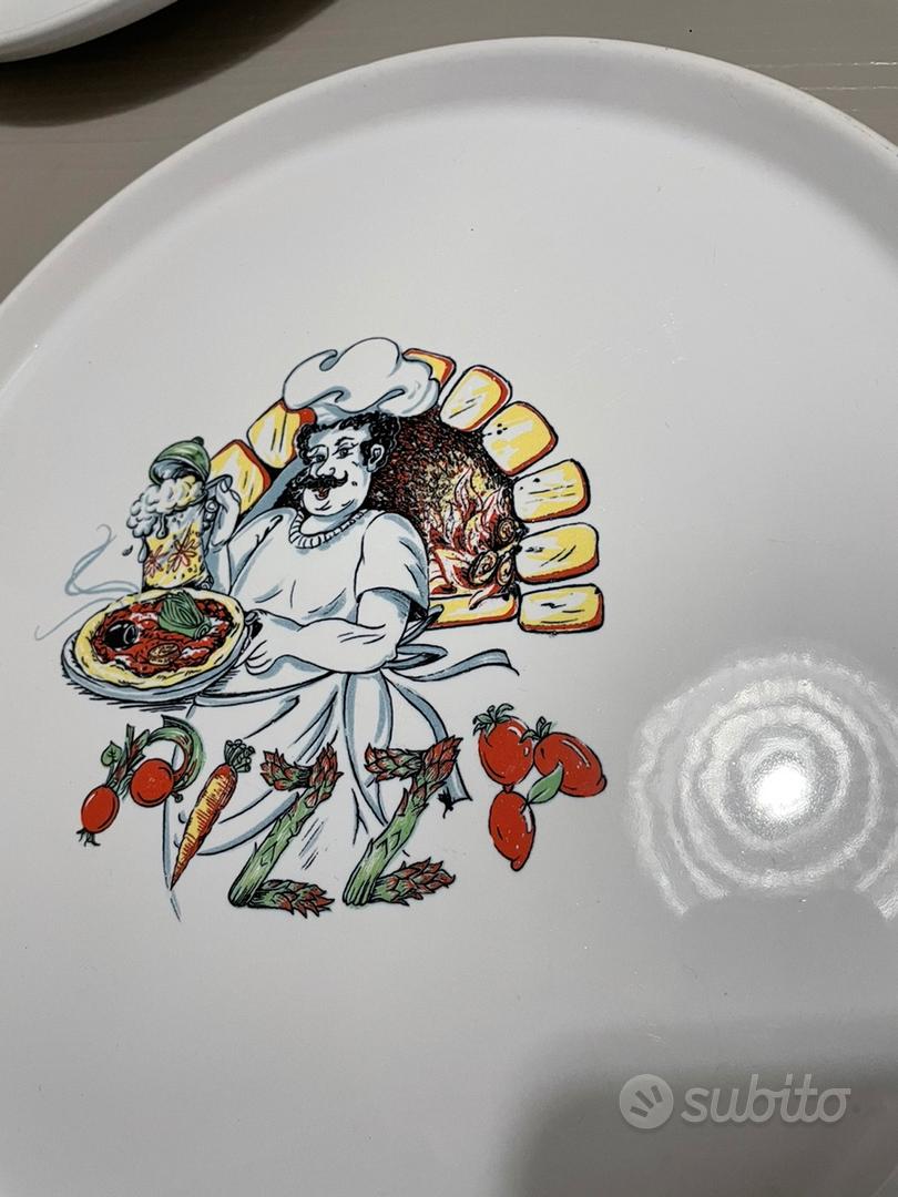 Set Di 3 Piatti Pizza Amore In Ceramica - Piatti Grandi Per Pizza Da 31,5 Cm Con Decorazione Cuore - Perfetti Per Torte E Portate - Foto 9