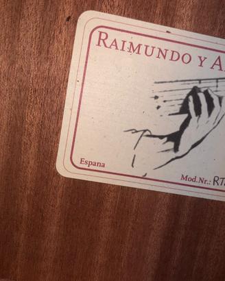 Chitarra spagnola Raimundo y Aparicio