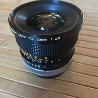 Canon FD 20mm 2.8  S.S.C Rarissima