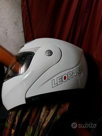 casco integrale bianco