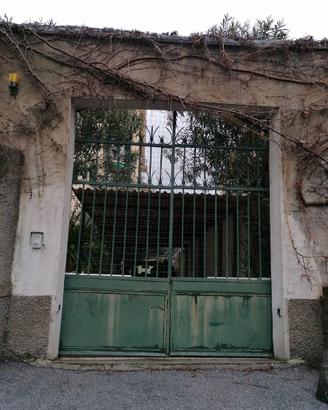 Cancello in ferro d'epoca