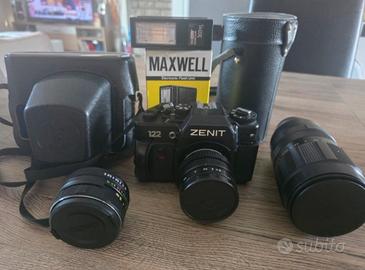 Zenit 122 + 3 obiettivi | Fotocamera analogica