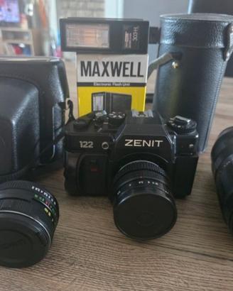 Zenit 122 + 3 obiettivi | Fotocamera analogica
