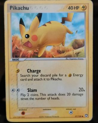 Pokemon Pikachu 57/108 EX Power Keepers ENG