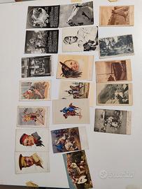 Lotto 19 cartoline vintage primi ‘900