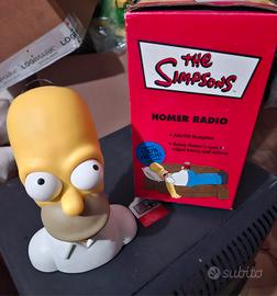 Radio Homer Simson AM FM  Homer 's Head vintag 