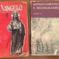 Libri: Rinnovamento e riconciliazione + Vangelo.